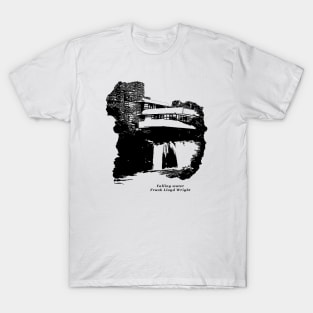 Falling Water Frank Lloyd Wright T-Shirt